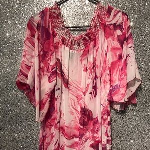 Ashley Stewart Sheer top